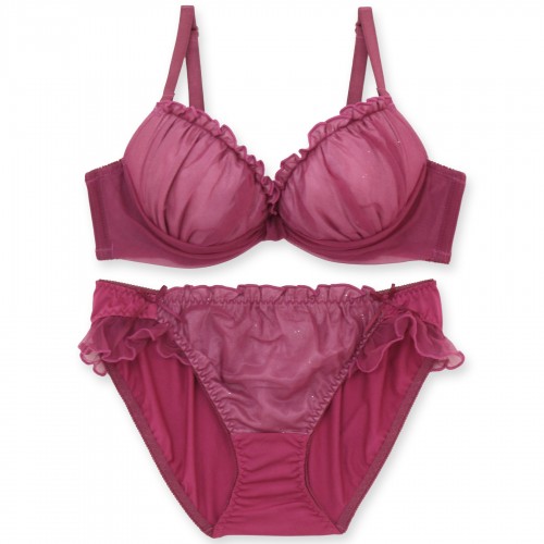 ふわ盛ブラ008ブラ＆ショーツセット